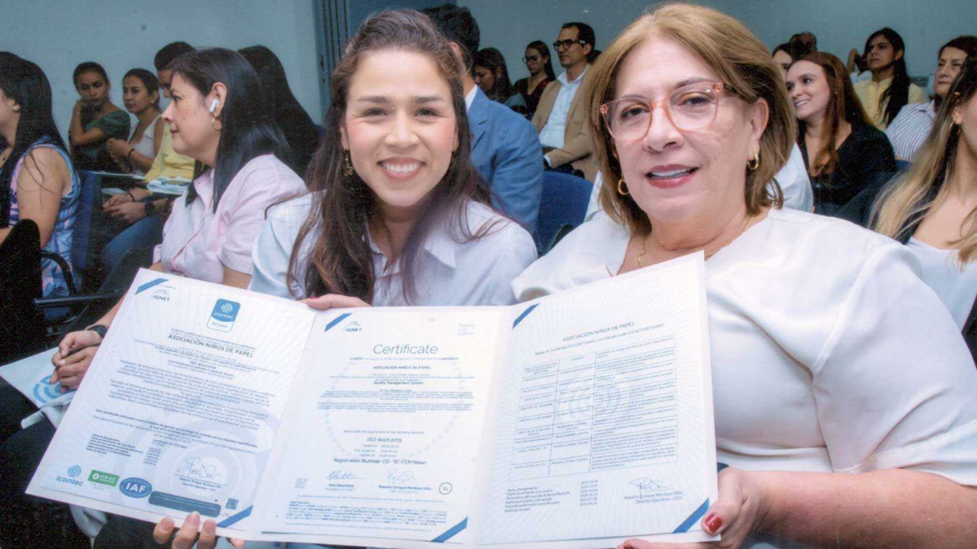 Ceremonia de Entrega de Certificados ICONTEC