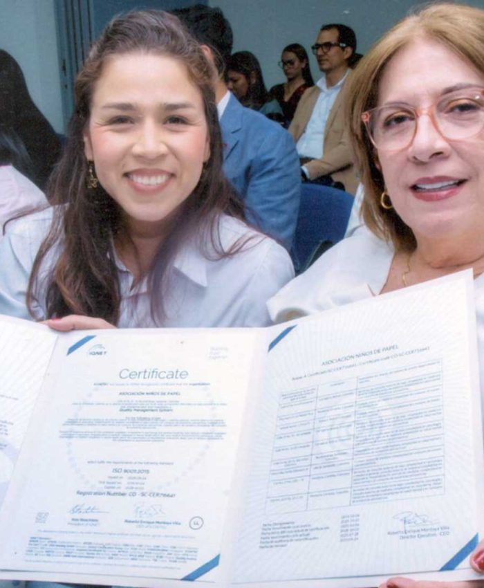 Ceremonia de Entrega de Certificados ICONTEC